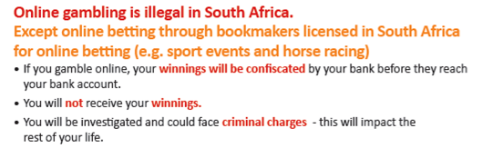 Online Gambling in South Africa